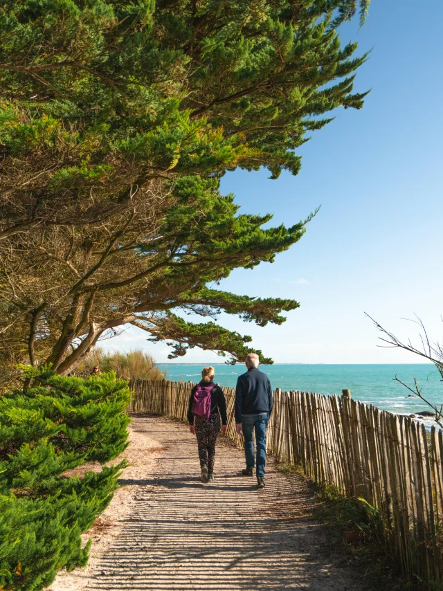 Balade sur le sentier côtier à Beg-Meil