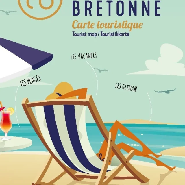 Couverture du plan de La Riviera Bretonne