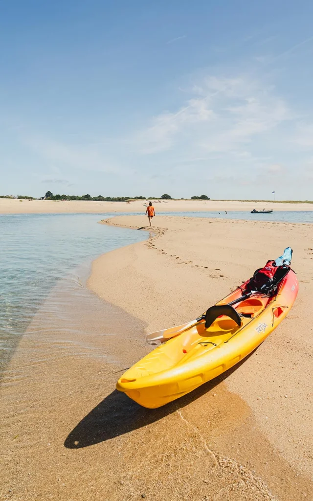 Kayaking at Letty in Bénodet