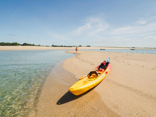 Kayaking at Letty in Bénodet