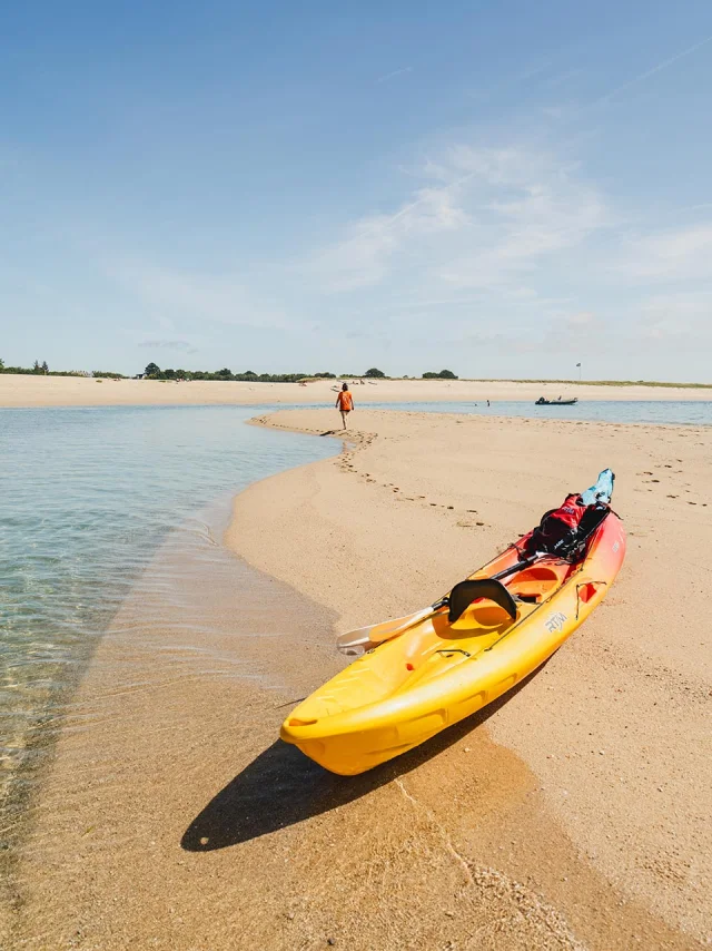 Kayaking at Letty in Bénodet