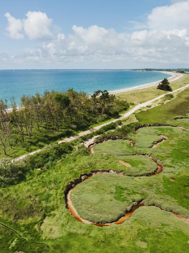Küstenpfad um das Moor in Mousterlin