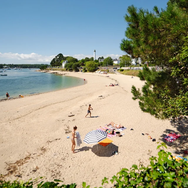 Plage du Coq in Bénodet