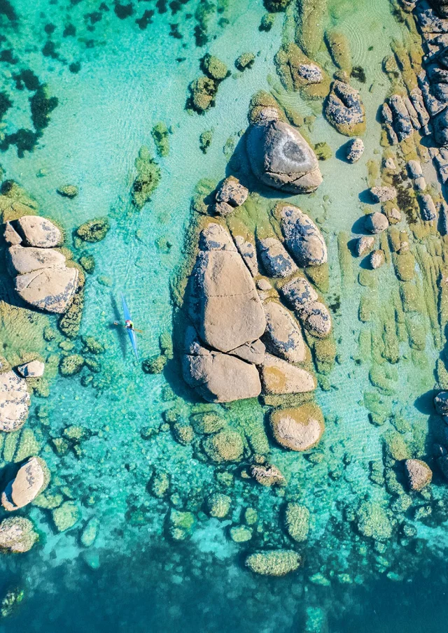 Les rochers de la pointe de Mousterlin à Fouesnant