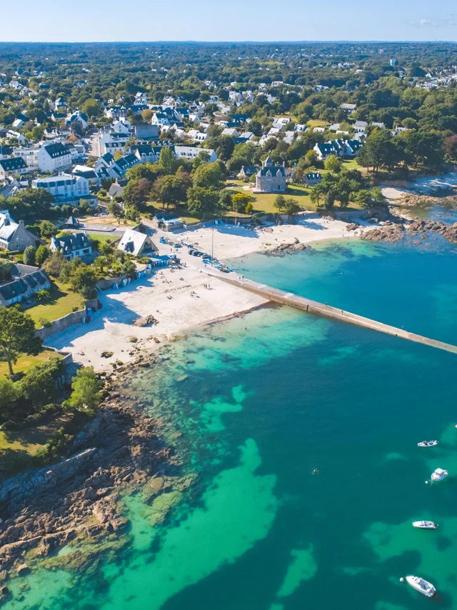 La Cale de Beg-Meil à Fouesnant