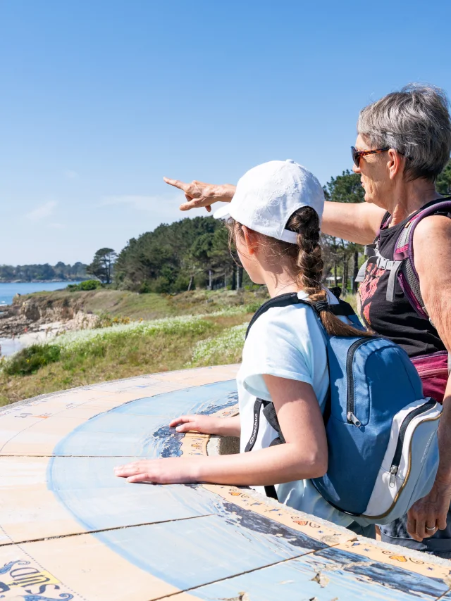 Family outing to Pointe Saint-Gilles in Bénodet