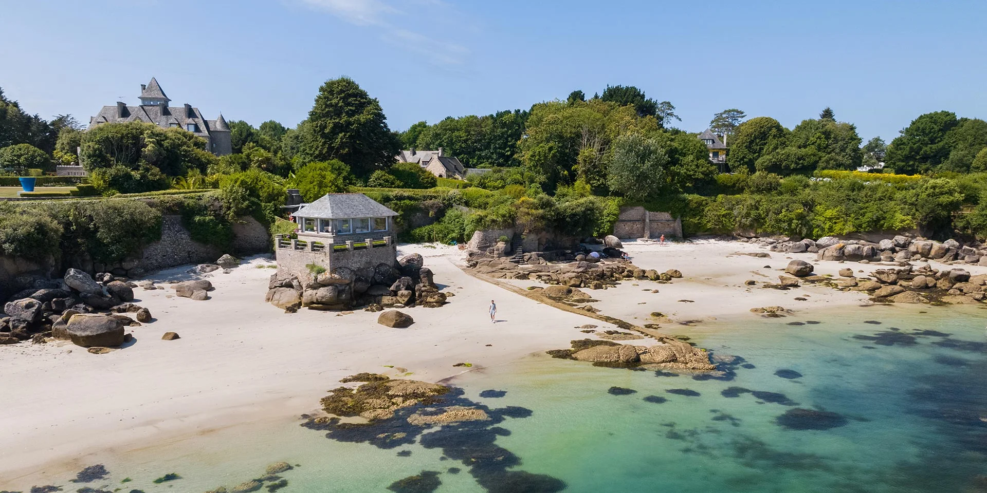 Crique de Beg-Meil à Fouesnant