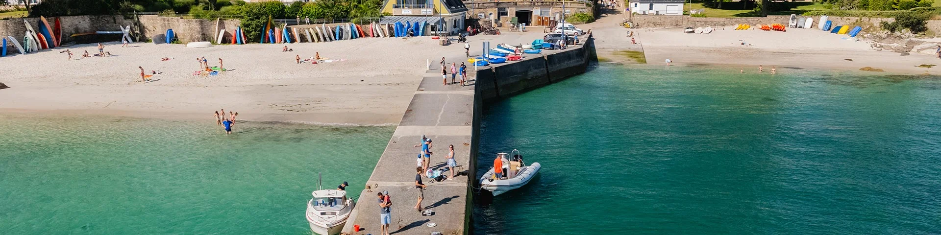 Cale de Beg-Meil à Fouesnant