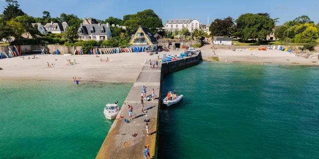 Beg-Meil slipway in Fouesnant