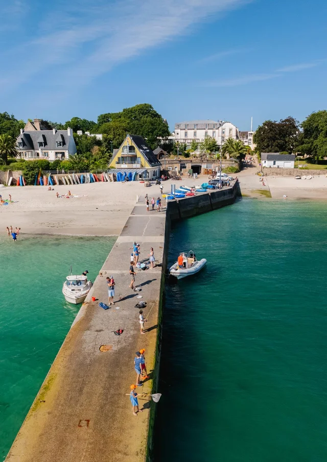 Cale de Beg-Meil à Fouesnant