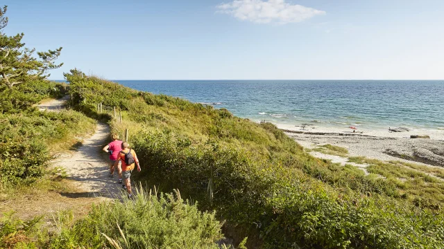 Spaziergang auf dem Gr34 Du Cote De Beg Meil