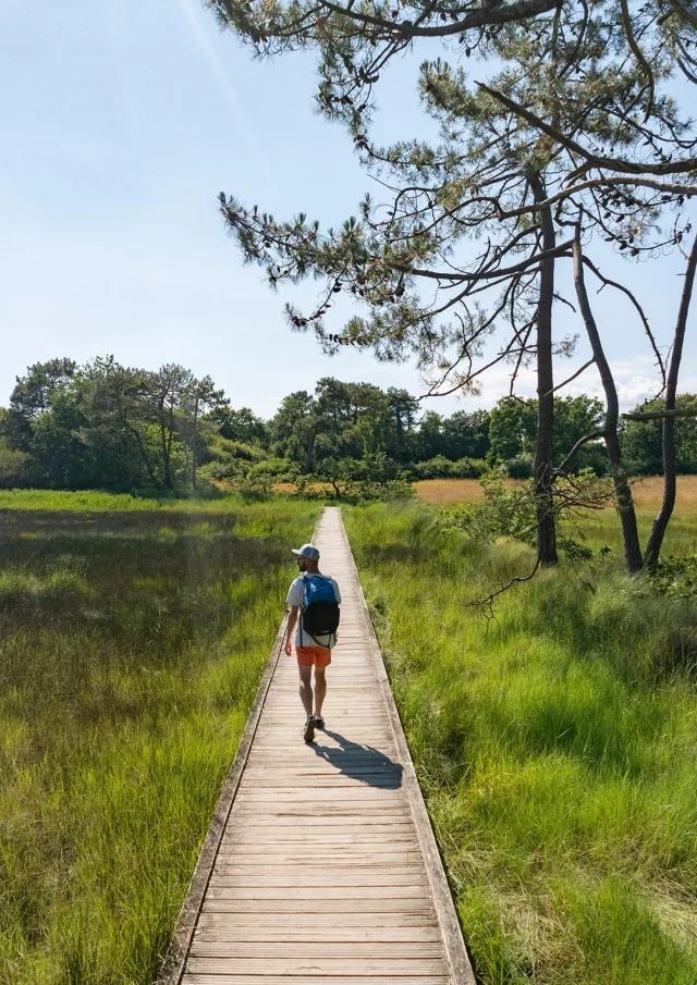 Balade Sur Le Platelage De Lanse Du Petit Moulin A Benodet