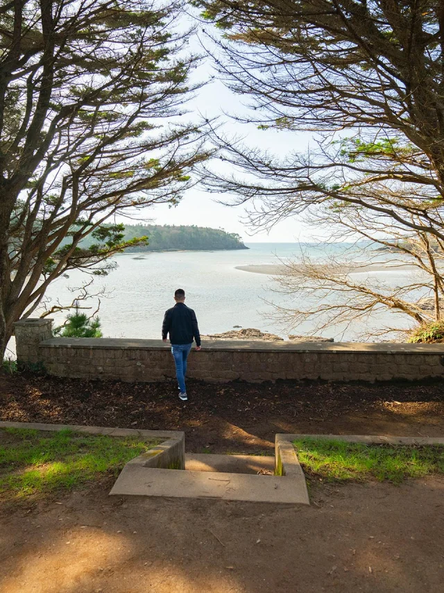 Balcon Sur Lanse Saint Laurent A La Foret Fouesnant