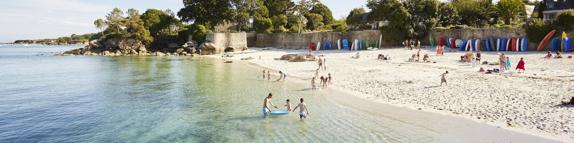 Crique de Beg Meil à Fouesnant