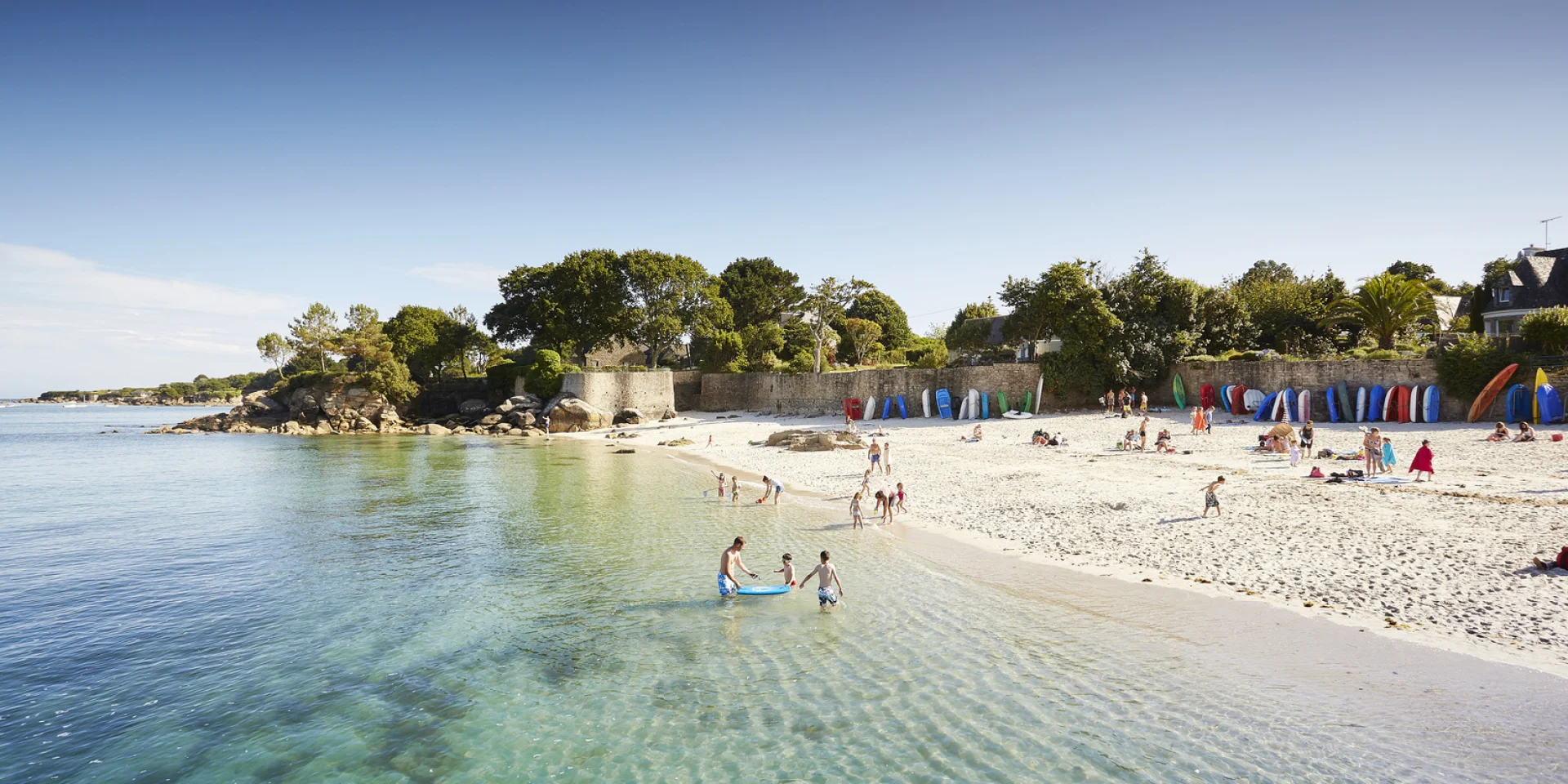 Crique de Beg Meil à Fouesnant