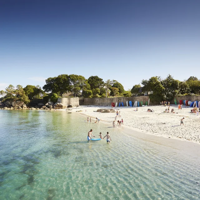 Bucht von Beg Meil in Fouesnant