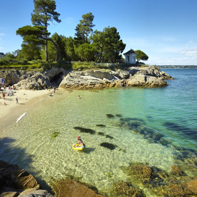 Crique de Bot Conan à Beg-Meil