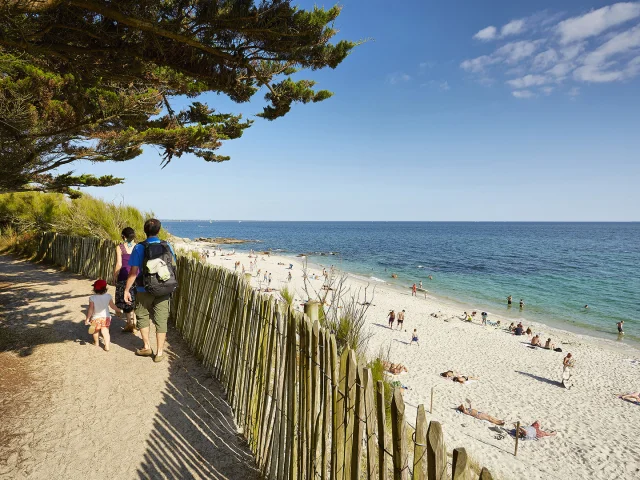 Balade sur le GR34 à Beg-Meil