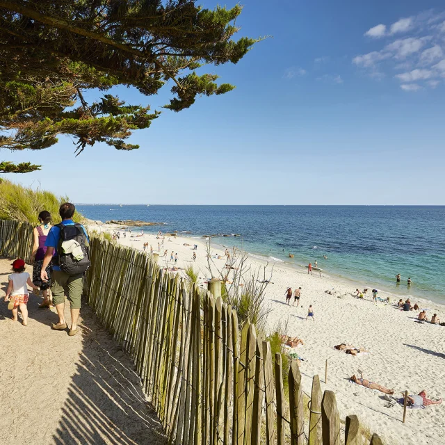 Balade sur le GR34 à Beg-Meil