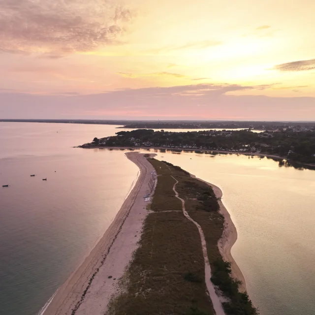 Sunset at the White Sea