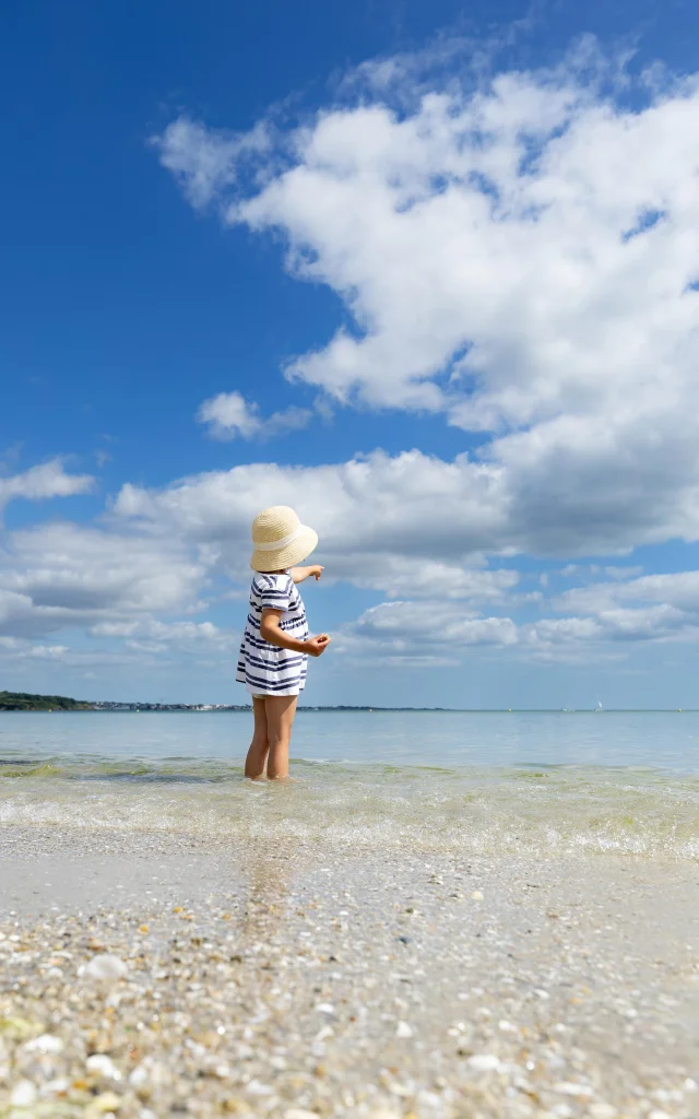 Sur les plages de La Riviera Bretonne