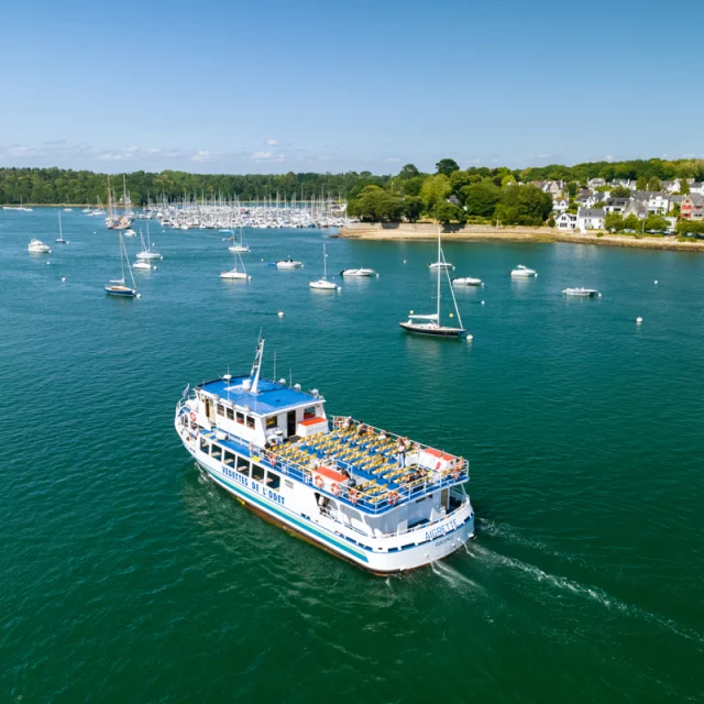 Bateau croisière des Vedettes de l'Odet