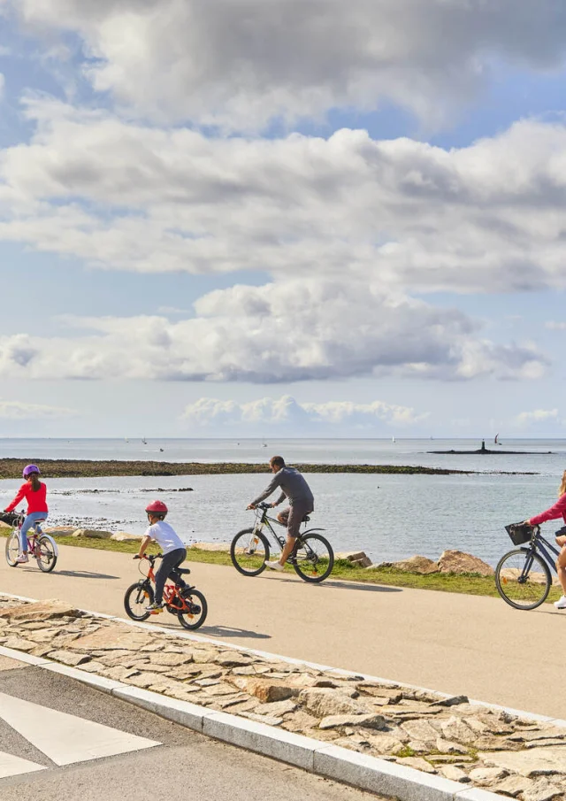 Balade à vélo sur Corniche de Bénodet