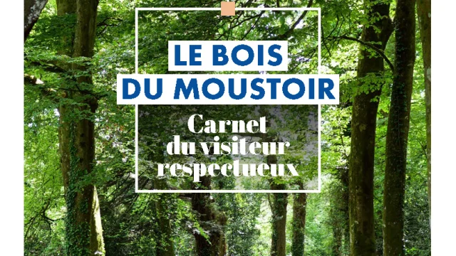 Couverture Carnet Du Visiteur Respectueux Bois Du Moustoir