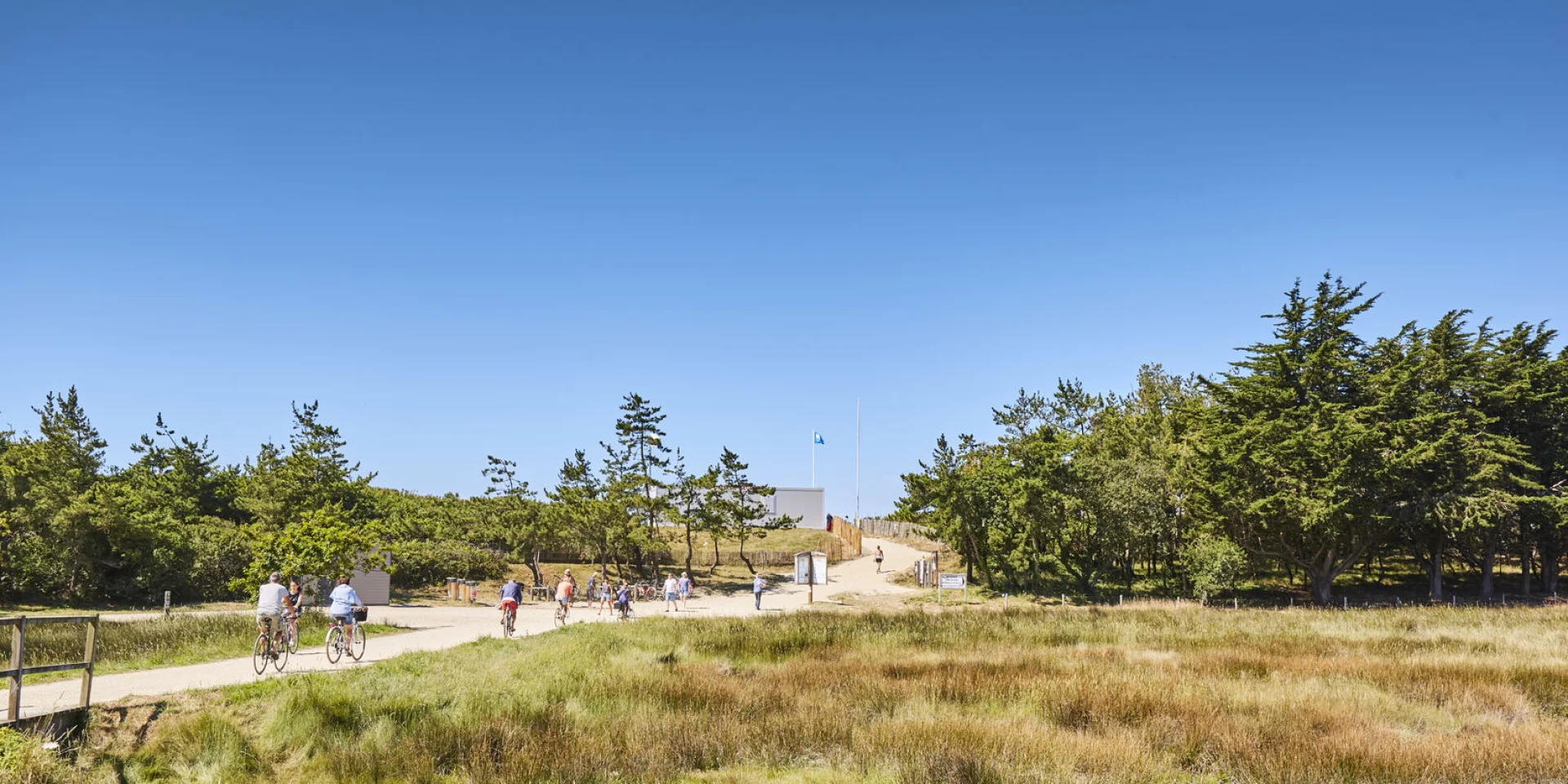 Balade à vélo dans le Marais de Mousterlin