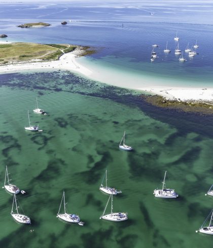 La Riviera Bretonne vue du ciel