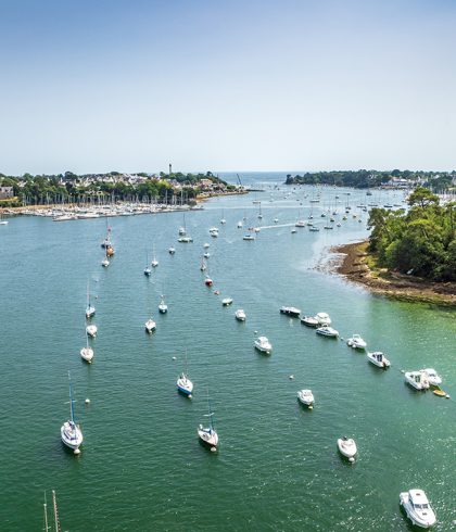 La Riviera Bretonne filmée par un drone