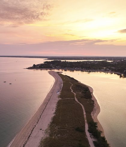 Coucher de soleil au Letty, Bénodet