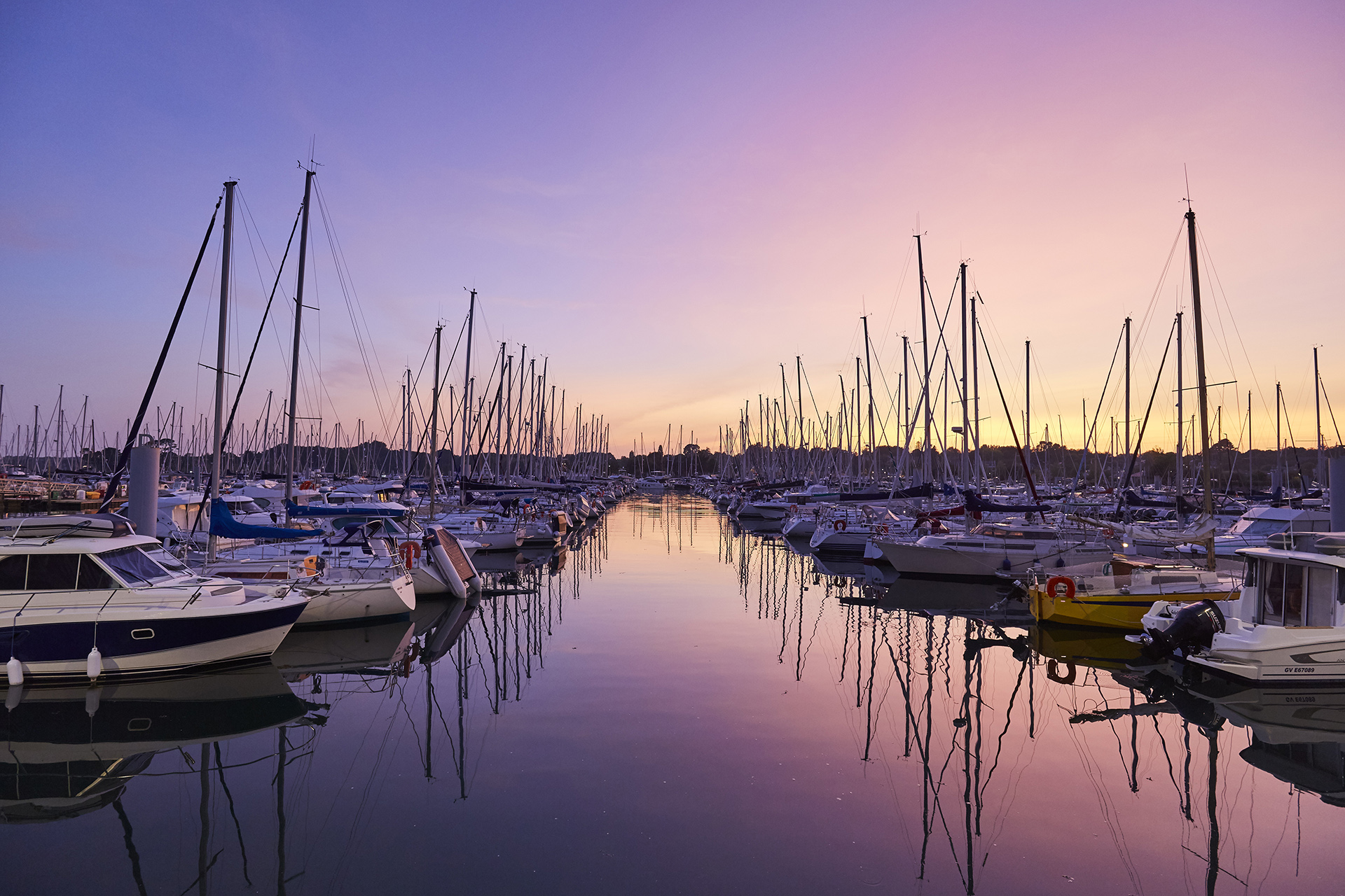 Coucher De Soleil Port La Forêt Découvrez La Riviera Bretonne