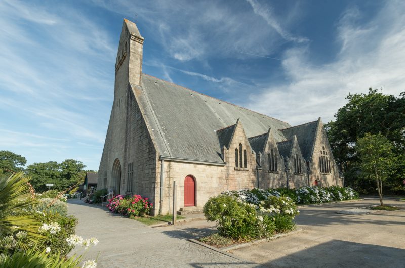 France, Finistere (29), Fouesnant, la Chapelle Saint-Guénolé