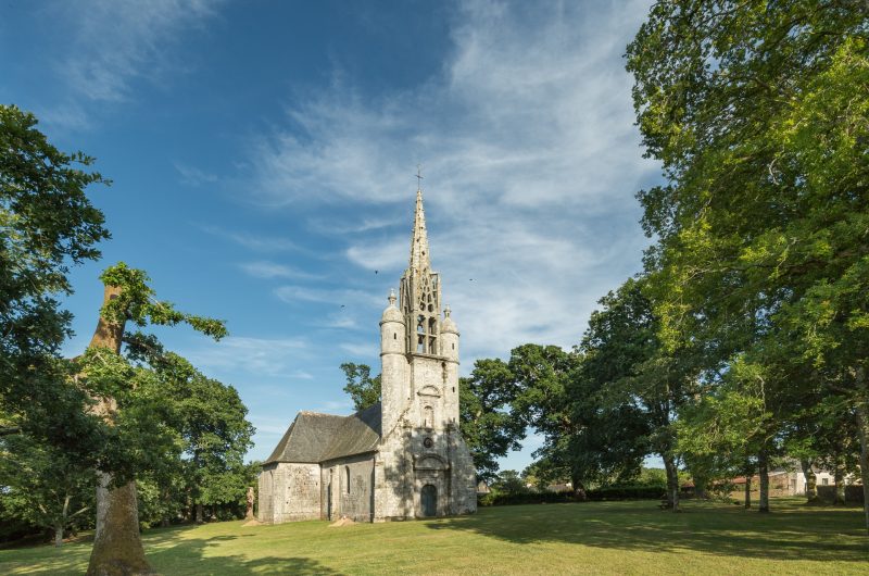 France, Finistere (29), Fouesnant, la chapelle Sainte-Anne