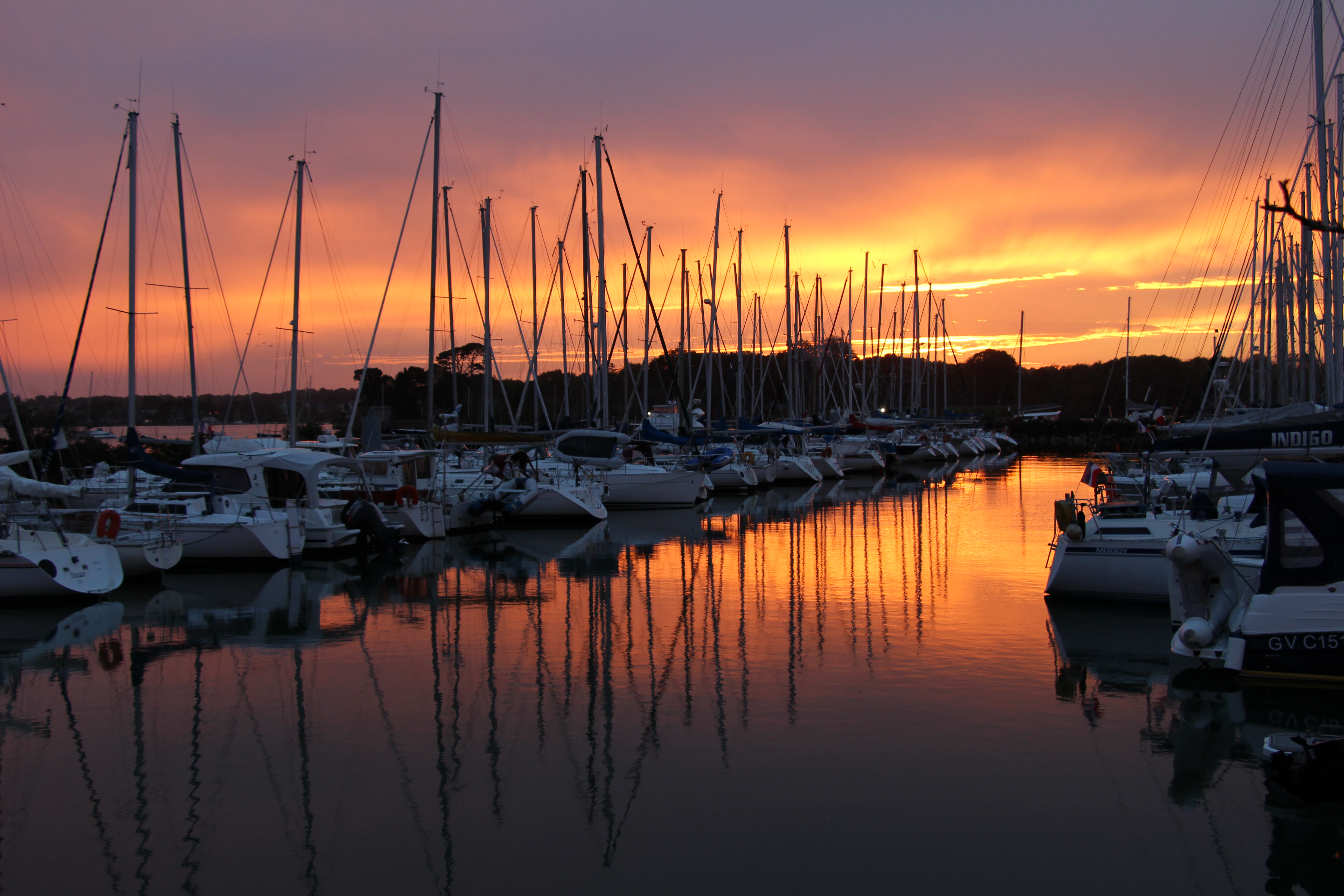 Vue sur Port-La-Forêt